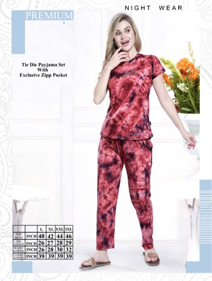 Summer Special 119 Printed Night Suits Catalog
